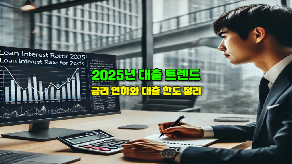 2025년 대출 트렌드 금리 인하와 대출 한도 정리