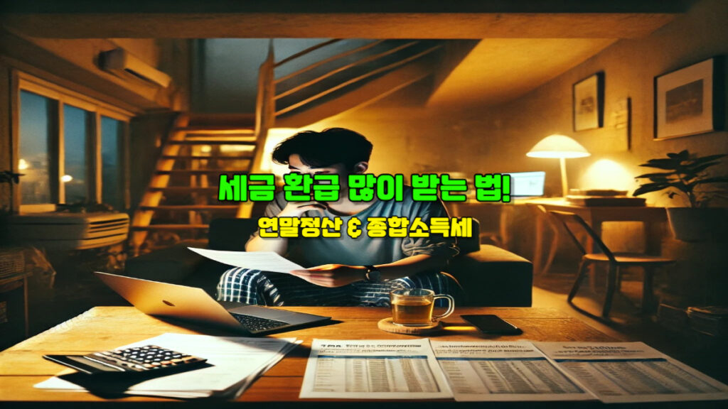 세금 환급 많이 받는 법! 연말정산 & 종합소득세 2025 최적화 가이드