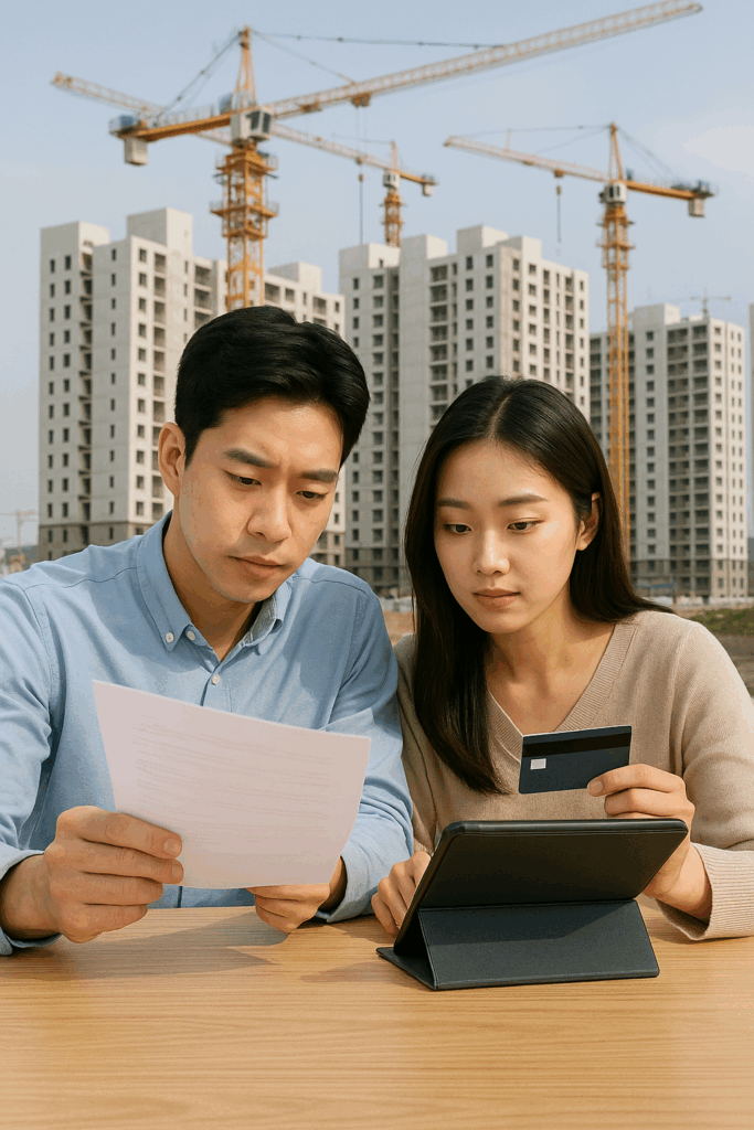 중도금대출! 분양 아파트의 중도금을 위한 대출