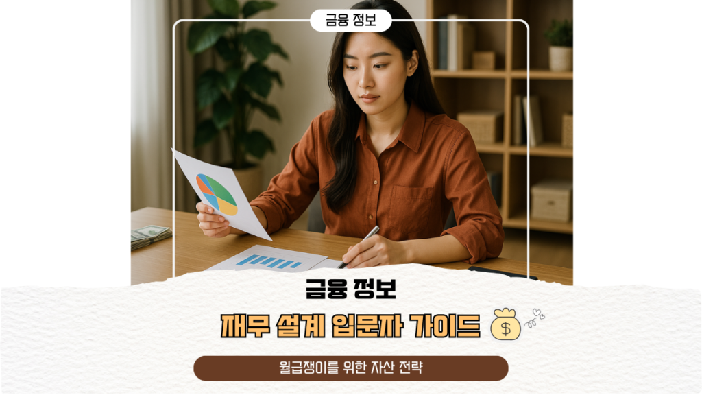 재무 설계 입문자 가이드, 월급쟁이를 위한 자산 전략